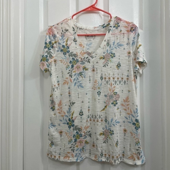 Mudd Floral Print Shirt Size Small - Picture 1 of 8